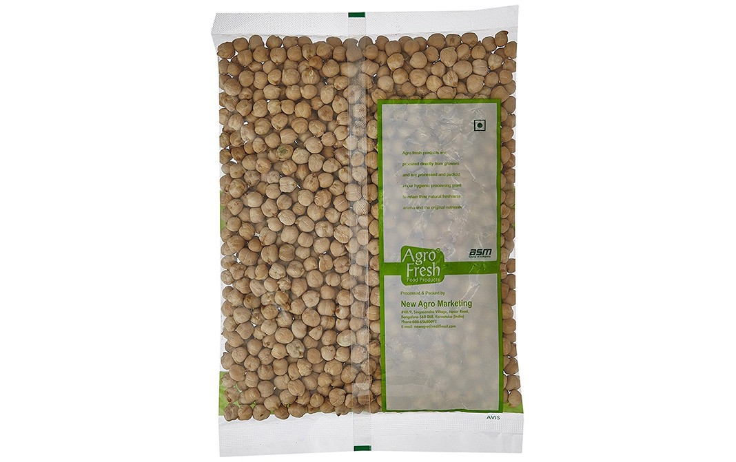 Agro Fresh Regular Kabuli Chana    Pack  500 grams